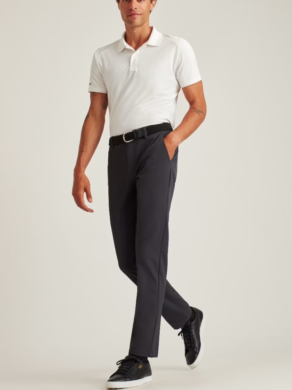 Mens Bonobos - Highland Tour Golf Pants Charcoal Size 29 Slim Fit